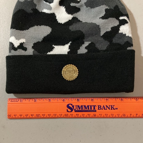 Capital Gains Gray, White, and Black Camo Hat, One Size - Picture 6 of 8